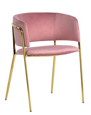 Krzesło DELI różowe