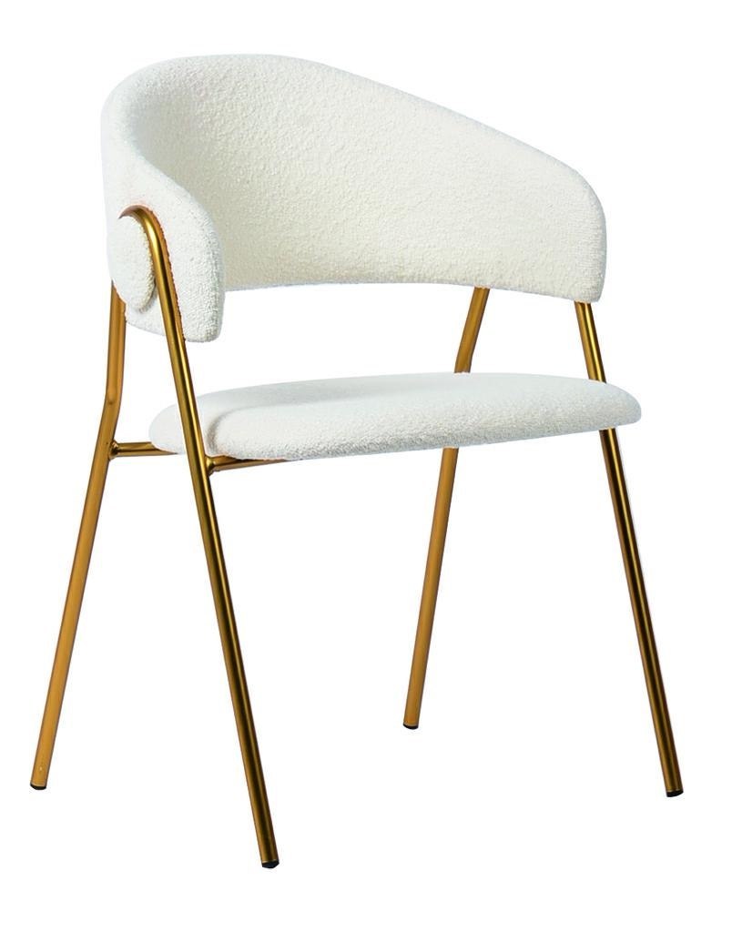 Krzesło VERSO BOUCLE białe