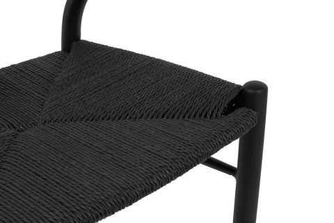 Krzesło WISH METAL czarne