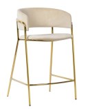 Krzesło barowe DELTA 65 beżowe