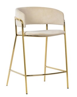 Krzesło barowe DELTA 65 beżowe