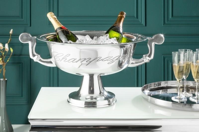 INVICTA CHAMPAGNE 65 cm chłodziarka do szampana - aluminium INVICTA CHAMPAGNE 65 cm chłodziarka do szampana - aluminium