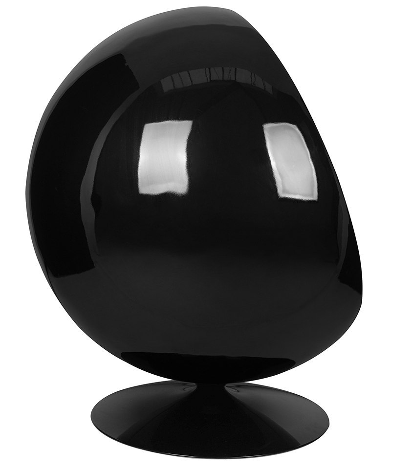Fotel BALL BLACK czerwony Fotel BALL BLACK czerwony