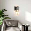 Lampa ścienna IMPERIAL WALL SILVER - stal, kryształ Lampa ścienna IMPERIAL WALL SILVER - stal, kryształ