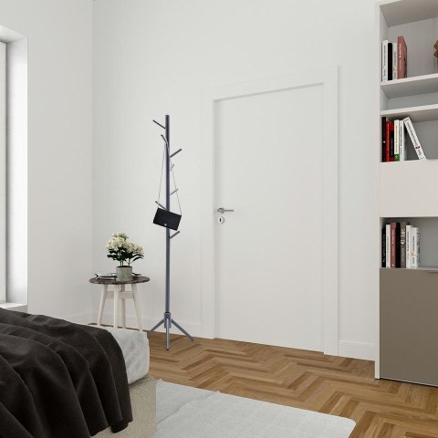 MODESTO wieszak stojący STICK szary - drewno bukowe MODESTO wieszak stojący STICK szary - drewno bukowe