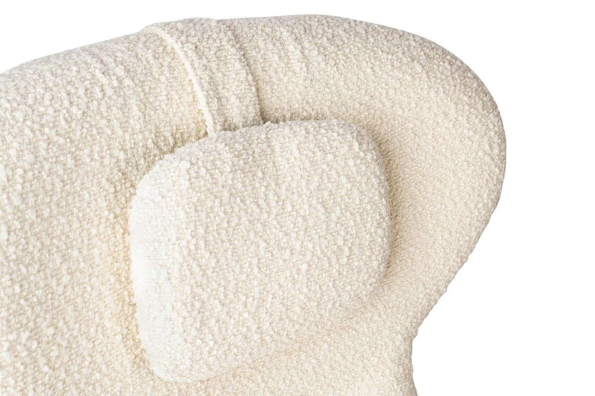 Fotel TEDDY GRAND beżowy z podnóżkiem Fotel TEDDY GRAND beżowy z podnóżkiem