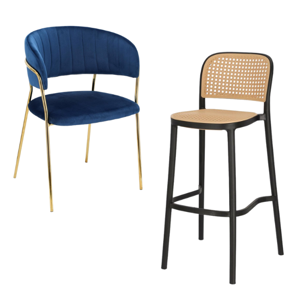 Krzesła i hokery
