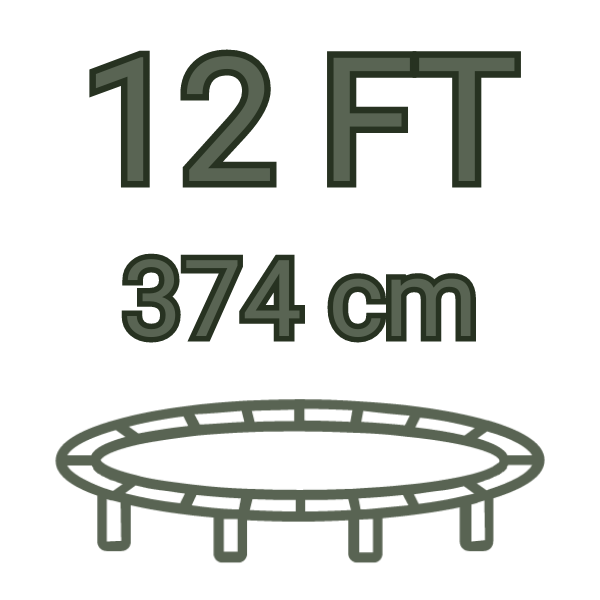 Trampoliny 12FT (374 cm)
